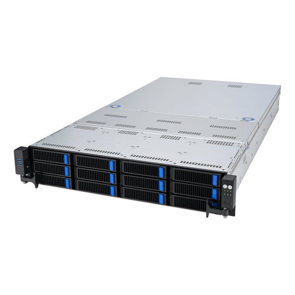 ASUS RS720-E11-RS12U Intel C741 Rack (2U) Black, Silver - Image 1