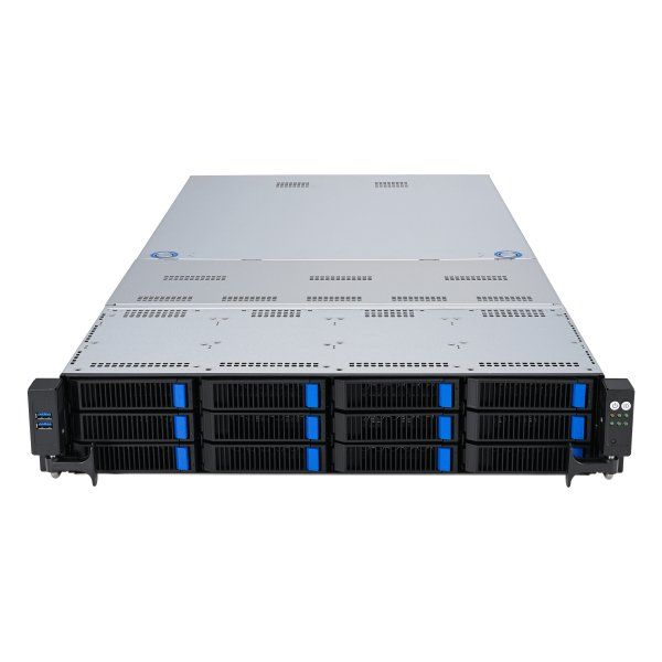 ASUS RS720-E11-RS12U Intel C741 Rack (2U) Black, Silver - Image 1