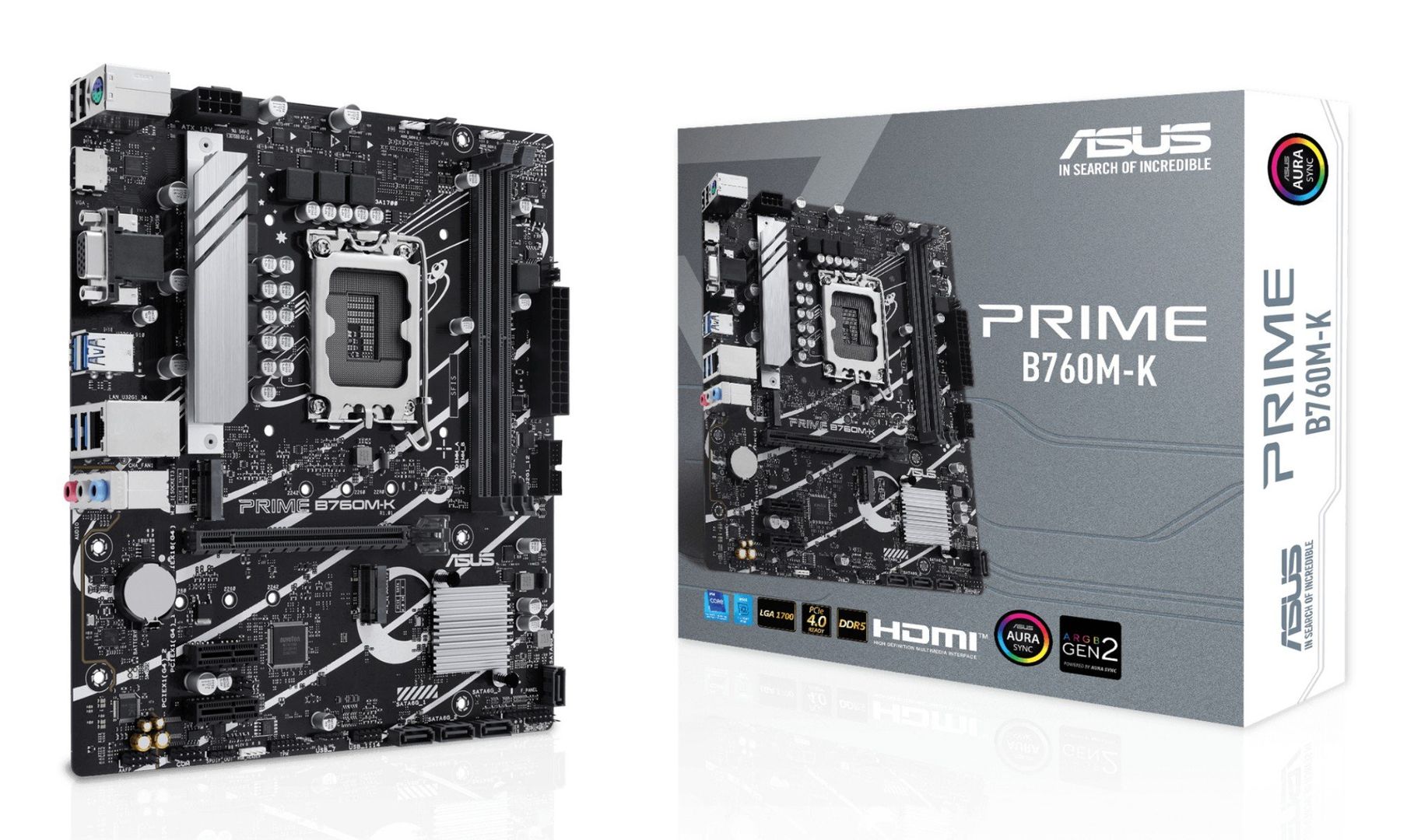 ASUS PRIME B760M-K Intel B760 LGA 1700 micro ATX - Image 1