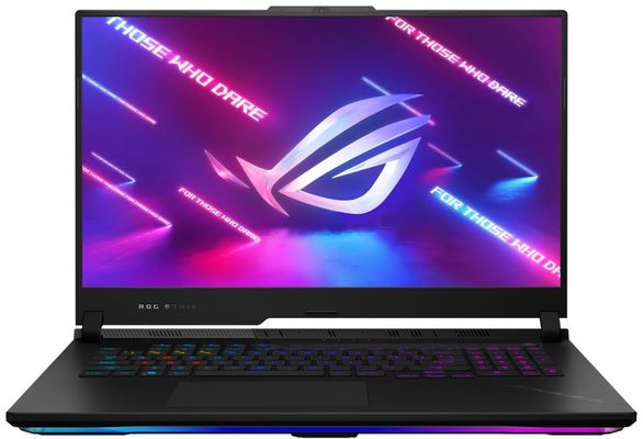 ASUS ROG Strix SCAR 17 G733PYV-LL046W AMD Ryzen™ 9 7945HX3D Laptop 43.9 cm (17.3") Wide Quad HD 32 GB DDR5-SDRAM 2 TB SSD NVIDIA GeForce RTX 4090 Wi-Fi 6E (802.11ax) Windows 11 Home Black