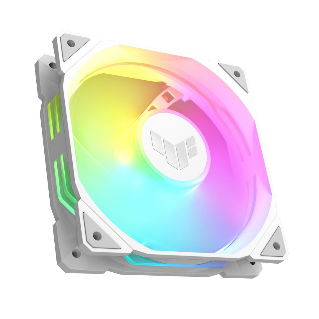 ASUS TUF GAMING TR120 ARGB 1-pack White Computer case Air cooler 12 cm - Image 1
