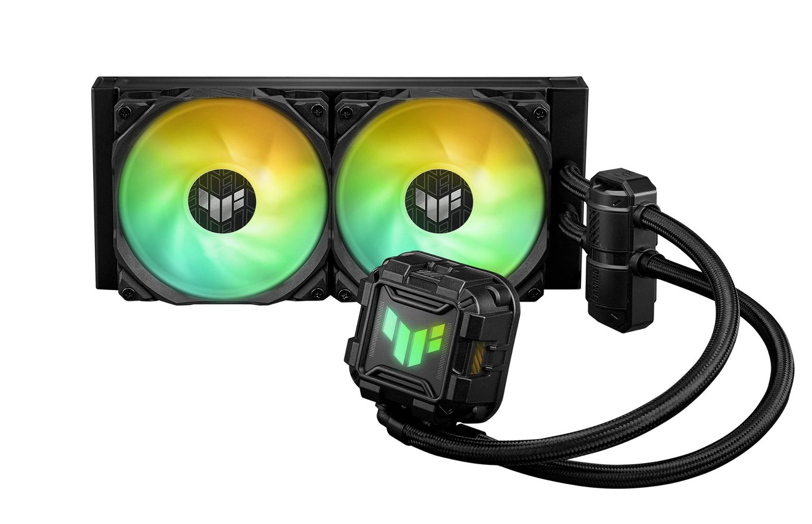 ASUS TUF GAMING LC II 240 ARGB Processor Liquid cooling kit 12 cm Black - Image 1