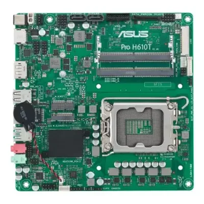 ASUS PRO H610T-CSM Intel H610 LGA 1700 Thin Mini ITX - Thumbnail 2