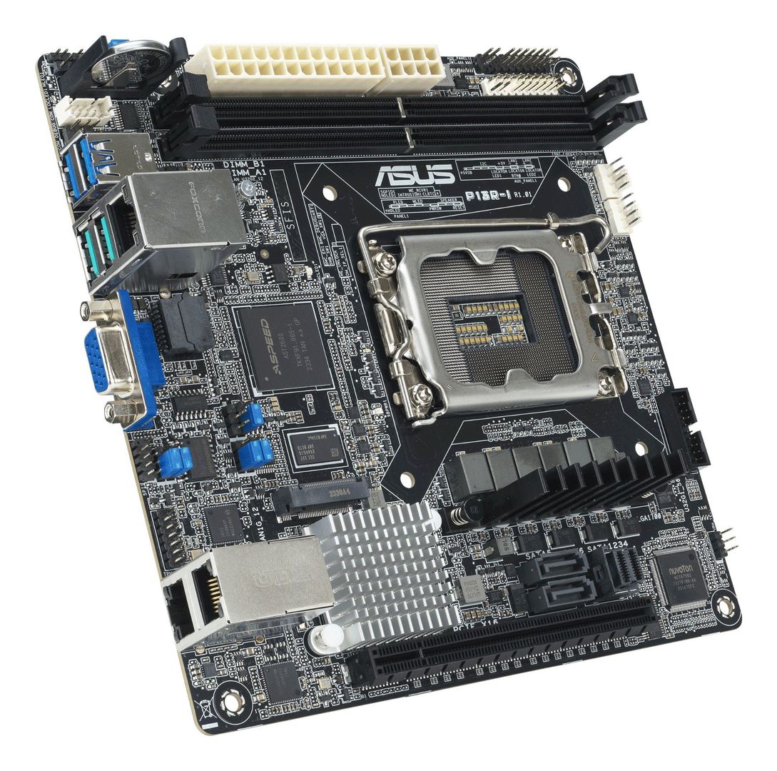 ASUS P13R-I Intel C262 LGA 1700 mini ITX - Image 1