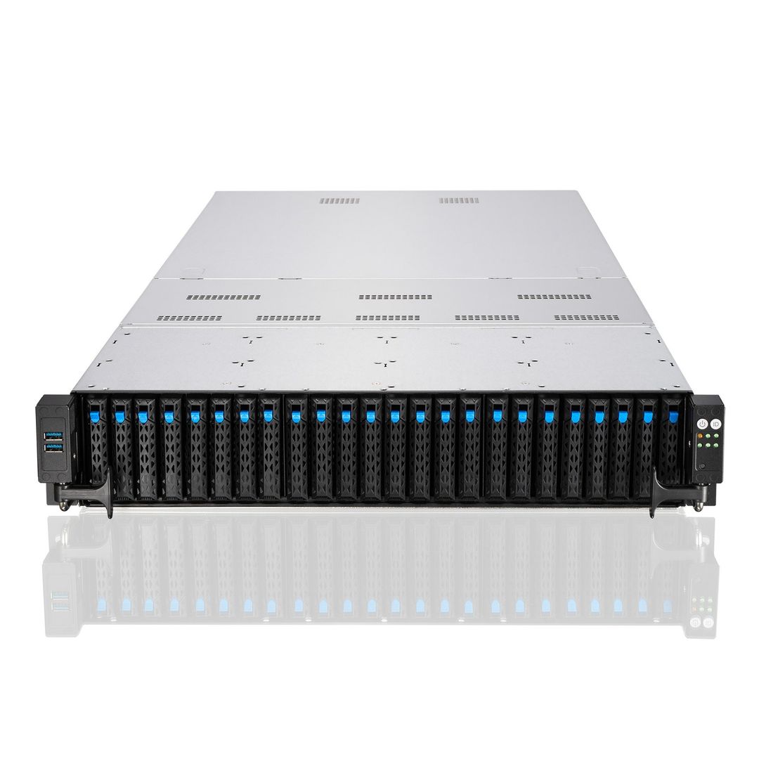 ASUS RS720-E11-RS24U Intel C741 Rack (2U) Black, Silver - Image 1