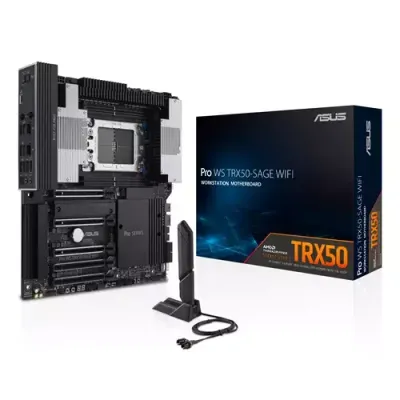 ASUS Pro WS TRX50-SAGE WIFI AMD TRX50 Socket sTR5 SSI CEB - Thumbnail 2