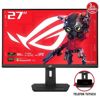 ASUS ROG Strix 27" Quad HD 180Hz Gaming Monitor, Black (XG27ACS)
