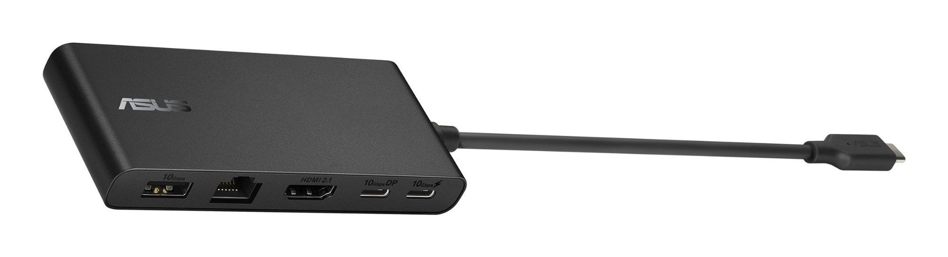 ASUS Dual 4K USB-C Dock DC201 Wired USB 3.2 Gen 2 (3.1 Gen 2) Type-C Black - Image 1