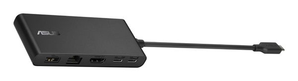 ASUS Dual 4K USB-C Dock DC201 Wired USB 3.2 Gen 2 (3.1 Gen 2) Type-C Black