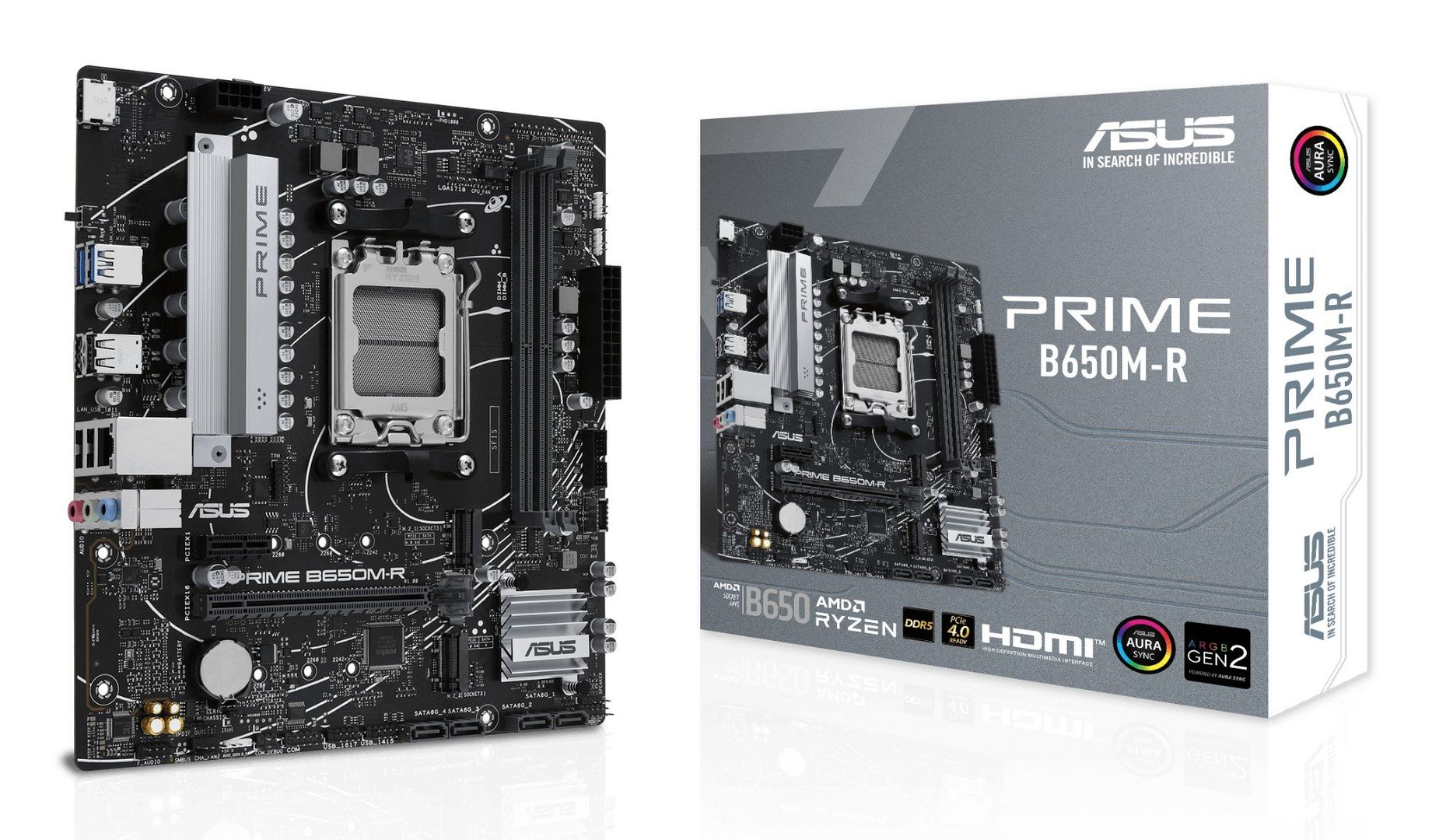 ASUS PRIME B650M-R AMD B650 Socket AM5 micro ATX - Image 1