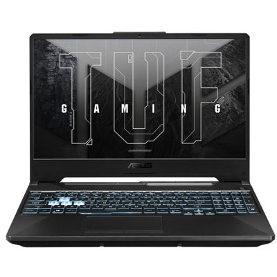 ASUS TUF Gaming A15 FA506NF-HN008W laptop AMD Ryzen 5 7535H 39.6 cm (15.6") Full HD 16 GB DDR5-SDRAM 512 GB SSD NVIDIA GeForce RTX 2050 Wi-Fi 6 (802.11ax) Windows 11 Home Belgian Black - Thumbnail 2