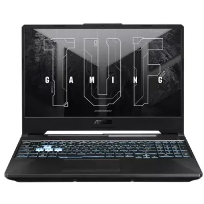 ASUS TUF Gaming A15 FA506NF-HN008W laptop AMD Ryzen 5 7535H 39.6 cm (15.6") Full HD 16 GB DDR5-SDRAM 512 GB SSD NVIDIA GeForce RTX 2050 Wi-Fi 6 (802.11ax) Windows 11 Home Belgian Black
