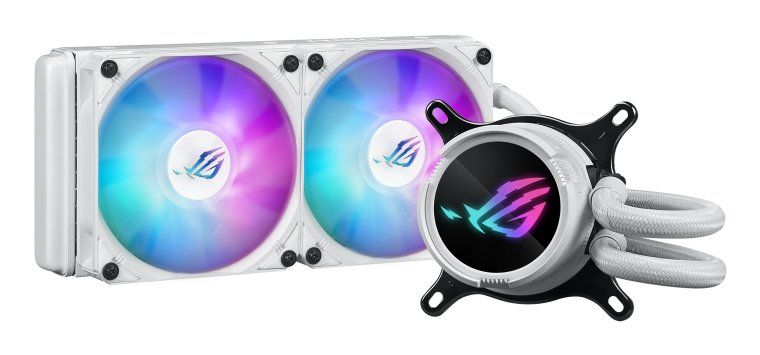 ASUS ROG Strix LC III 240 ARGB White Edition Processor Liquid cooling kit 12 cm - Image 1