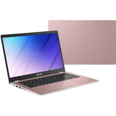ASUS Vivobook Go 14, Intel® Celeron® N N4500 Laptop, 14" Full HD Screen, 4GB RAM, 128GB Storage, Windows 11 Home, Pink (E410KA-EK592WS)