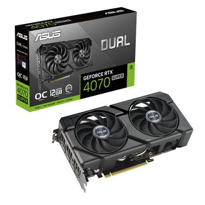 ASUS Dual -RTX4070S-O12G-EVO NVIDIA GeForce RTX 4070 SUPER 12 GB GDDR6