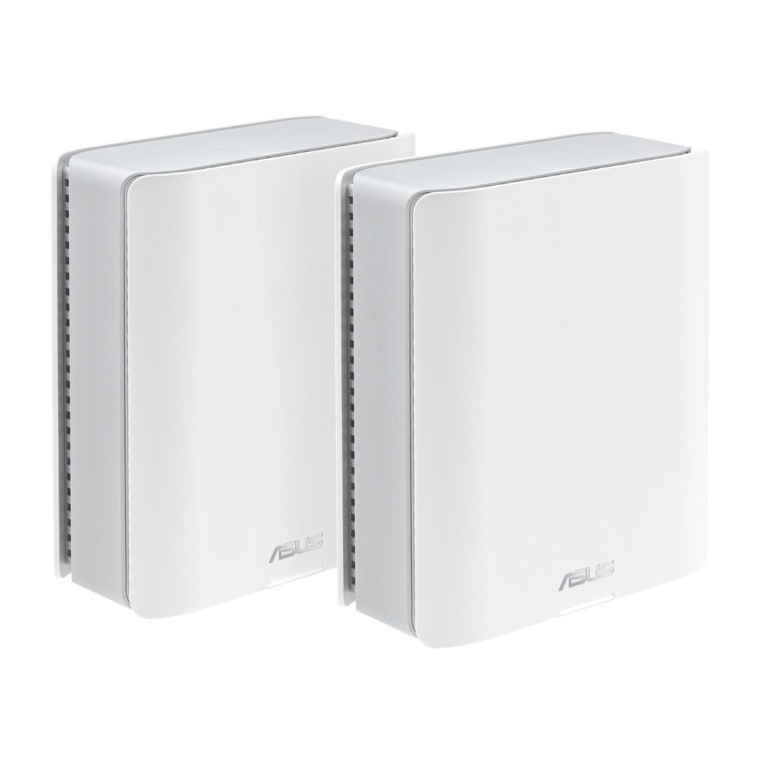 ASUS ZenWiFi BT8 (2-pack) Tri-band (2.4 GHz / 5 GHz / 6 GHz) Wi-Fi 7 (802.11be) White 3 Internal - Image 1