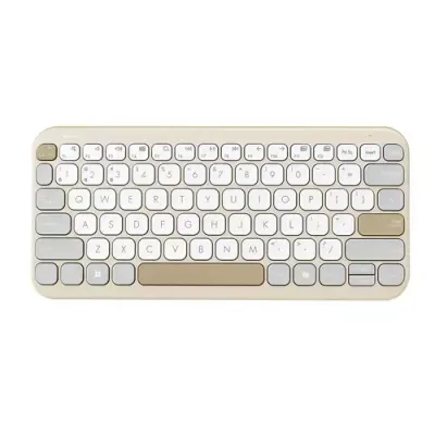 ASUS Marshmallow KW100 keyboard Home Bluetooth Beige - Thumbnail 4
