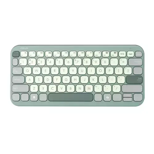 ASUS Marshmallow KW100 keyboard Home Bluetooth Green - Image 1
