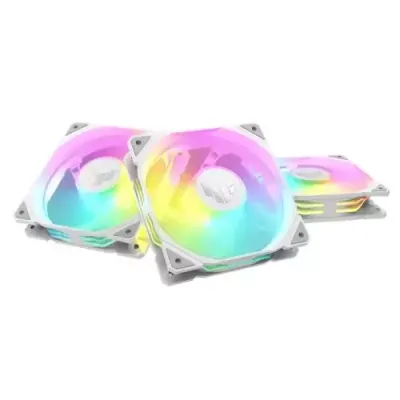 ASUS TUF GAMING TR120 ARGB REVERSE 3IN1 White Computer case Air cooler 12 cm