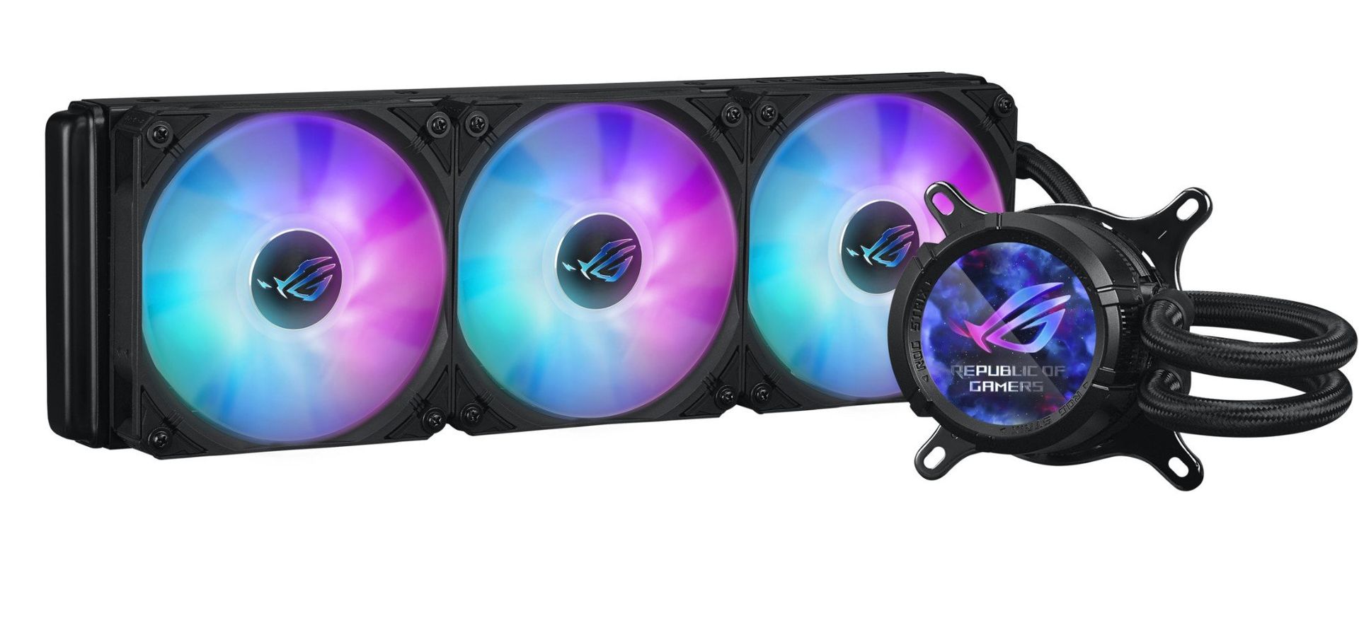 ASUS ROG STRIX LC III 360 ARGB Processor All-in-one liquid cooler 12 cm Black - Image 1
