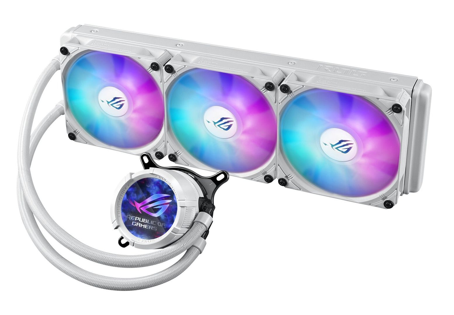 ASUS ROG Strix LC III 360 ARGB White Edition Processor All-in-one liquid cooler 12 cm - Image 1