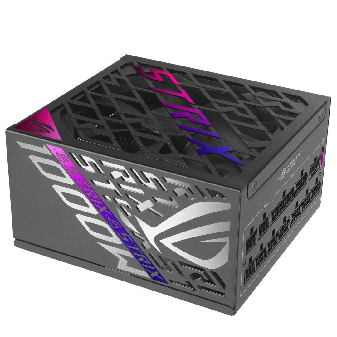 ASUS ROG STRIX-1000P-GAMING power supply unit 1000 W 20+4 pin ATX ATX Black, Silver - Image 1