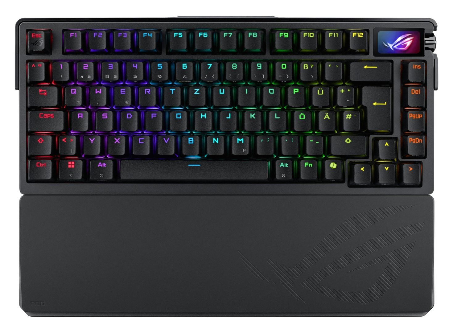 ASUS ROG Azoth Extreme keyboard Gaming USB + RF Wireless + Bluetooth Black - Image 1