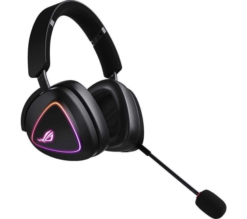 ASUS ROG DELTA II Headset Wired & Wireless Head-band Gaming USB Type-C Bluetooth Black - Image 1