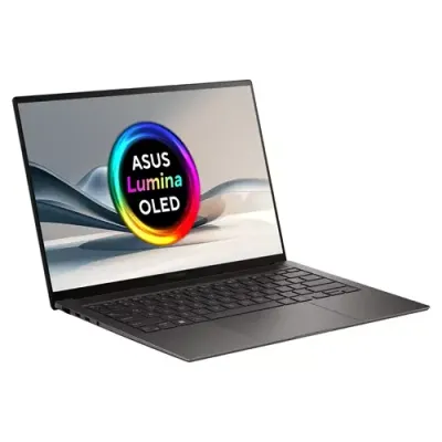 ASUS Zenbook S 14 UX5406SA-PZ040W Copilot+ PC Intel Core Ultra 7 256V Laptop 35.6 cm (14") Touchscreen 3K 16 GB LPDDR5x-SDRAM 1 TB SSD Wi-Fi 7 (802.11be) Windows 11 Home Grey - Thumbnail 2