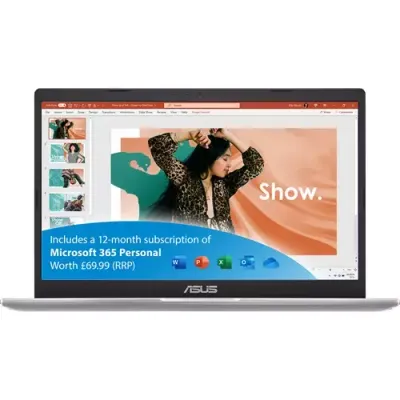 ASUS Vivobook Go 14 E410KA-EK672WS Intel® Celeron® N N4500 Laptop 35.6 cm (14") Full HD 4 GB DDR4-SDRAM 64 GB eMMC Wi-Fi 5 (802.11ac) Windows 11 Home in S mode Pink - Thumbnail 2