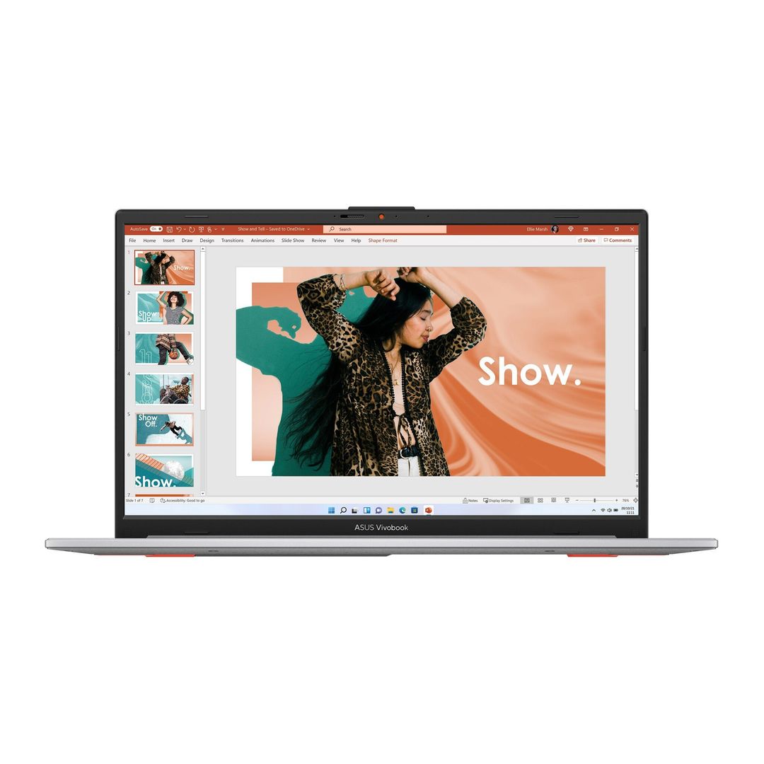 ASUS Vivobook Go 15 E1504GA-NJ571WS Intel® N N200 Laptop 39.6 cm (15.6") Full HD 4 GB DDR4-SDRAM 128 GB Flash Wi-Fi 6E (802.11ax) Windows 11 Home in S mode Silver - Image 1
