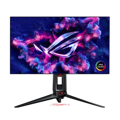 ASUS ROG Swift OLED PG27AQDP computer monitor 67.3 cm (26.5") 2560 x 1440 pixels Quad HD Black - Thumbnail 2