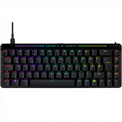 ASUS M605 ROG FALCHION ACE HFX/HFX/US/PBT keyboard Gaming USB QWERTY U