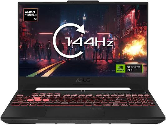 ASUS TUF Gaming A15 FA507NUR-LP038W AMD Ryzen 7 7435HS Laptop 39.6 cm (15.6") Full HD 16 GB DDR5-SDRAM 512 GB SSD NVIDIA GeForce RTX 4050 Wi-Fi 6 (802.11ax) Windows 11 Home Grey - Thumbnail 2