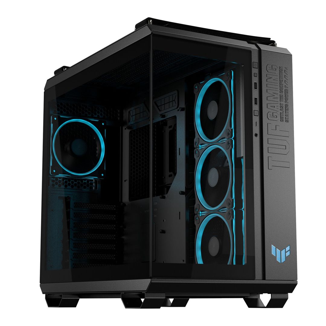 ASUS TUF GAMING GT502 Horizon TG ARGB Black Midi Tower - Image 1