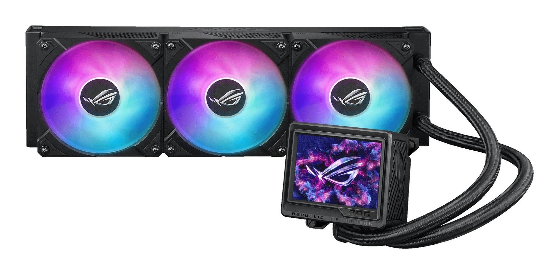 ASUS ROG Ryujin III 360 ARGB Extreme Computer case All-in-one liquid cooler 12 cm Black - Image 1