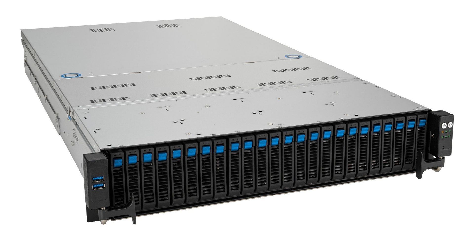 ASUS RS720A-E12-RS24U Socket SP5 Rack (2U) Grey - Image 1