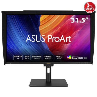 ASUS ProArt PA32UCE computer monitor 80 cm (31.5") 3840 x 2160 pixels 4K Ultra HD LED Black
