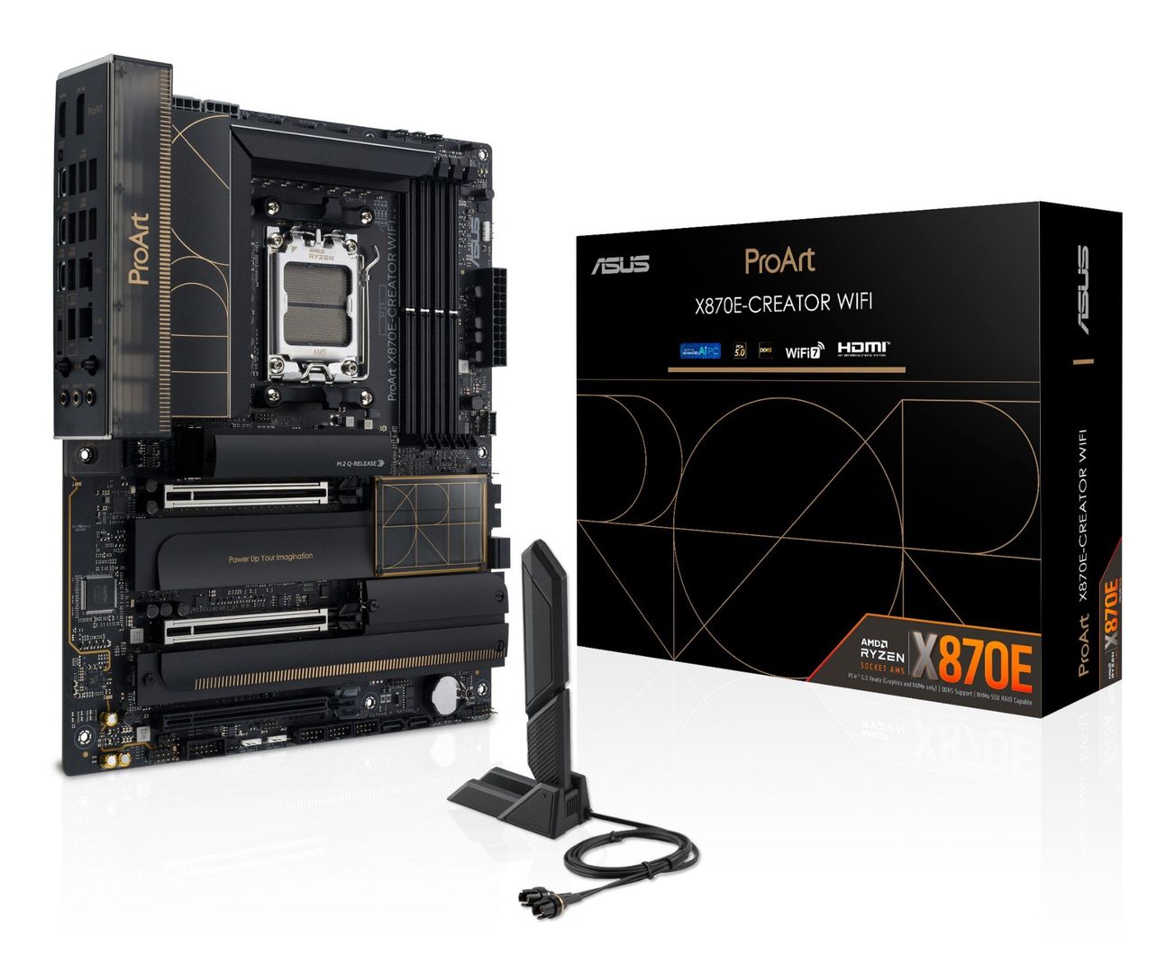 ASUS ProArt X870E-CREATOR WIFI AMD X870E Socket AM5 ATX - Image 1