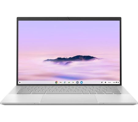 ASUS Chromebook Plus Enterprise CX54 CX5403CMA-QM0381 Intel Core Ultra 7 155U 35.6 cm (14") Touchscreen WQXGA 8 GB LPDDR5x-SDRAM 512 GB SSD Wi-Fi 6E (802.11ax) ChromeOS Silver