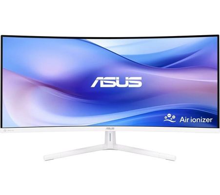 ASUS VU34WCIP-W computer monitor 86.4 cm (34") 3440 x 1440 pixels Wide Quad HD White