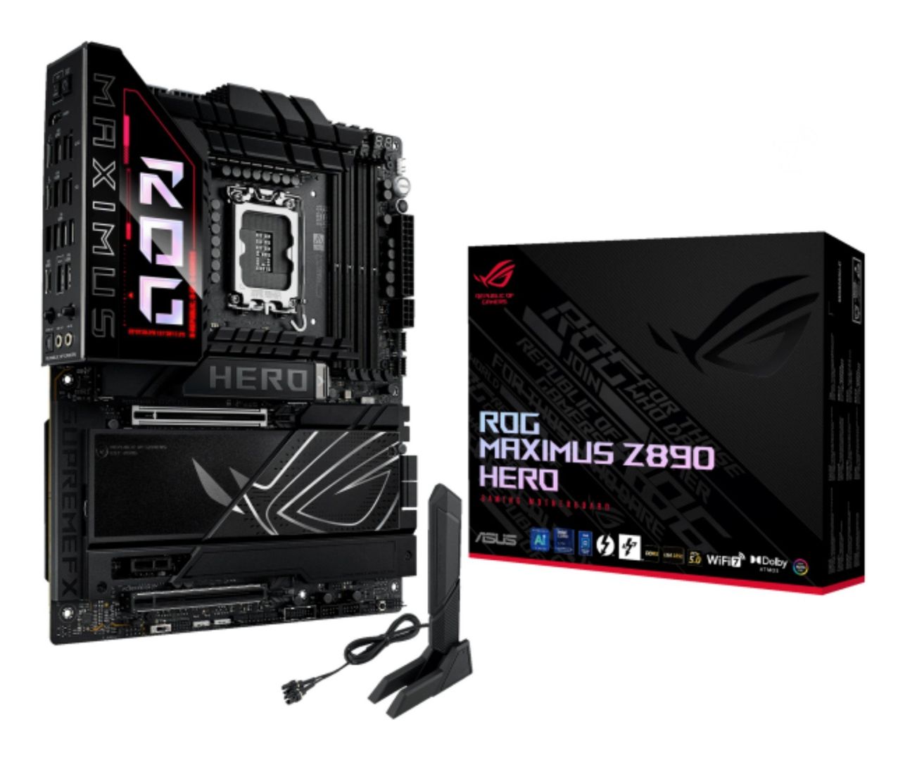 ASUS ROG MAXIMUS Z890 HERO Intel Z890 LGA 1851 (Socket V1) ATX - Image 1