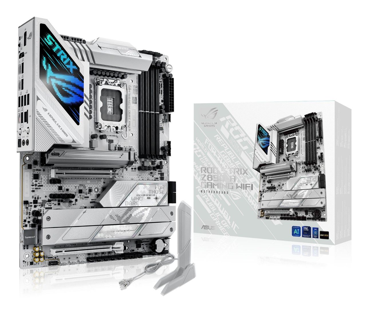 ASUS ROG STRIX Z890-A GAMING WIFI Intel Z890 LGA 1851 (Socket V1) ATX - Image 1