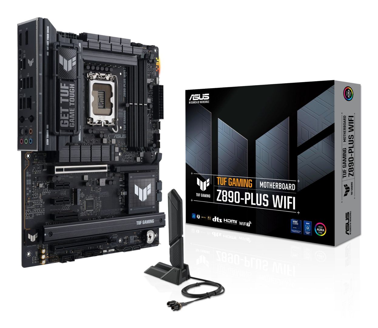 ASUS TUF GAMING Z890-PLUS WIFI Intel Z890 LGA 1851 (Socket V1) ATX - Image 1