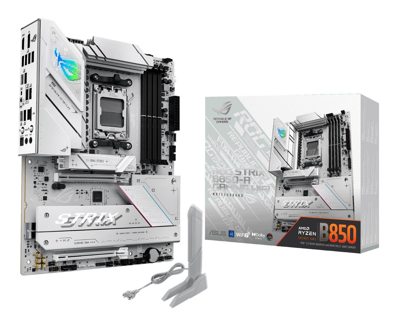 ASUS ROG STRIX B850-A GAMING WIFI AMD B850 Socket AM5 ATX - Image 1