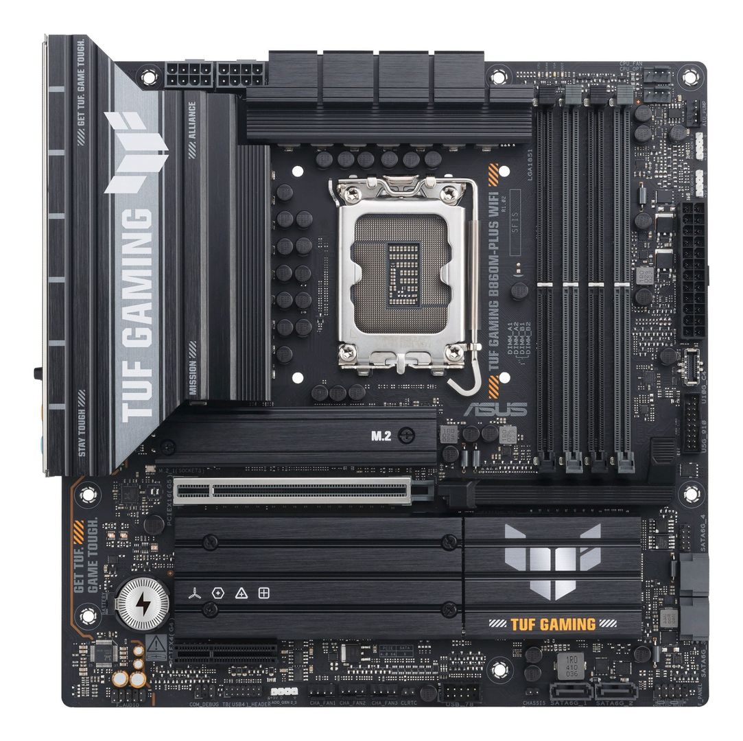 ASUS TUF GAMING B860M-PLUS WIFI Intel B860 LGA 1851 (Socket V1) micro ATX - Image 1