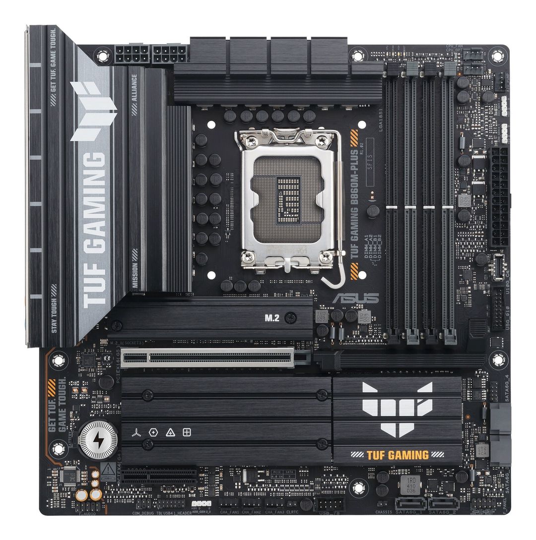 ASUS TUF GAMING B860M-PLUS Intel B860 LGA 1851 (Socket V1) micro ATX - Image 1