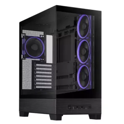 ASUS A31 Plus TG ARGB BLACK Midi Tower - Thumbnail 2