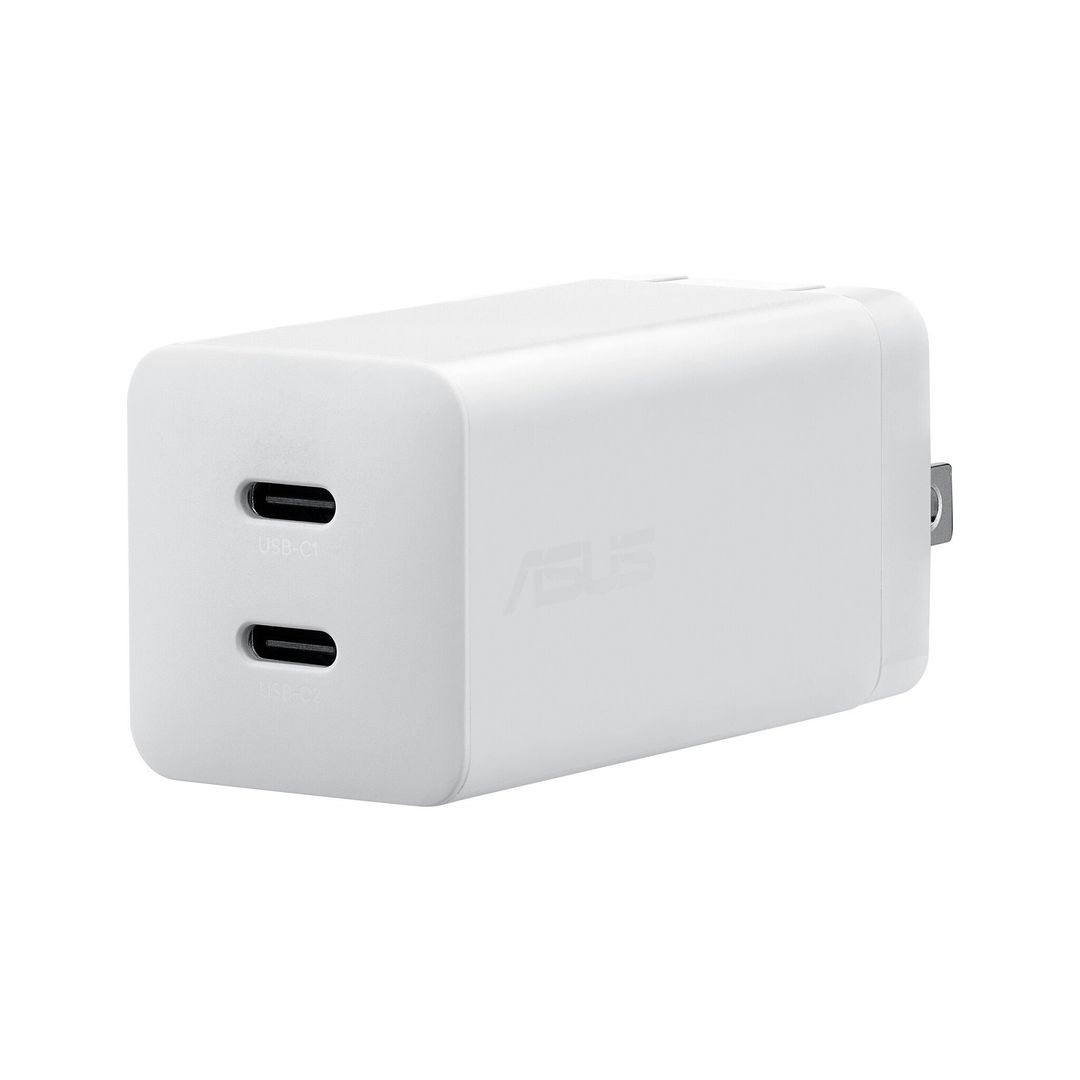 ASUS 100W 2C1A GaN Charger Universal White AC Fast charging Indoor - Image 1