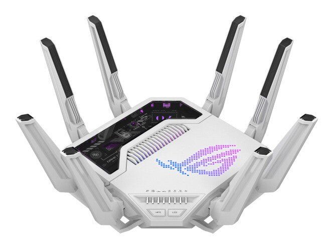 ASUS ROG Rapture GT-BE19000AI wireless router 10 Gigabit Ethernet Tri- - Image 1